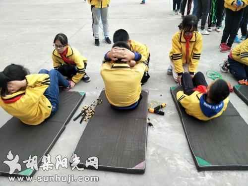 荆襄西区小学开展学生体质测试活动