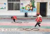 胡集三中幼儿园举行师幼趣味运动会