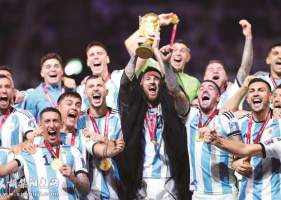 阿根廷夺冠  梅西加冕